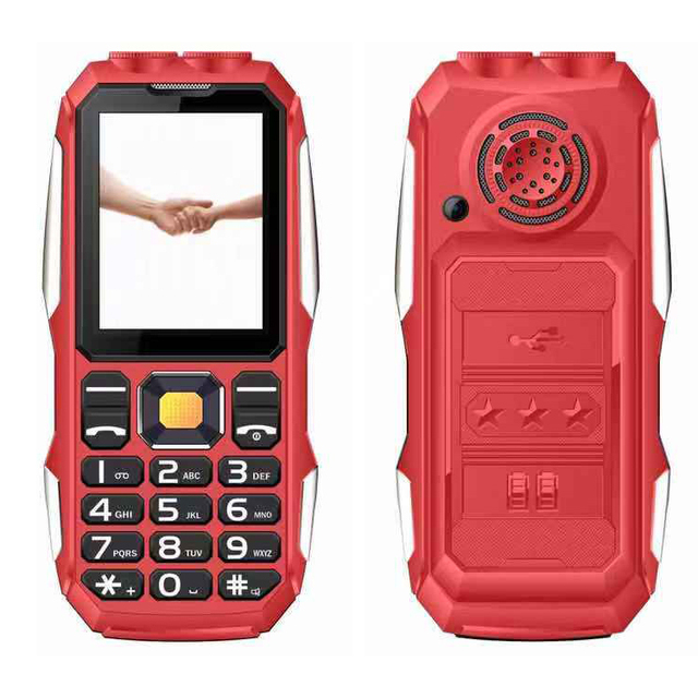W2023 Wholesale New  Mobile Phones Cheap Rugged Phone with Big Battery Font Big Speaker for the Old Low Price Keyboard  Phone