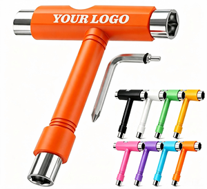 Destornillador de Metal con Forma de T, Personalizable con Logotipo, Económico, para Deportes Extremos, Uso Profesional en Skateboard - Product Image 1