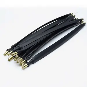 Low Loss 50 ohm coaxial Flat Cable Window Door Slot Antenna extension window door slot RP cable communication cable