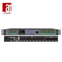 Système de sonorisation professionnel numérique 4-en-8 TA48 96K+FIR de haute qualité pour scène extérieure, en métal, pour ligne de sonorisation (Factory OEM)