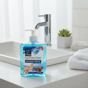 AquaVera 500 ml Savon liquide antiseptique à base de SLS pour les mains, antibactérien, pour adultes, lavage à l'eau, certifié ISO 9001 GMP - Product Image 3