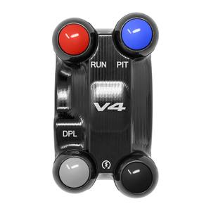 Cubierta de control del acelerador con interruptor integrado en el manillar para Ducati Panigale V4 R - Product Image 1