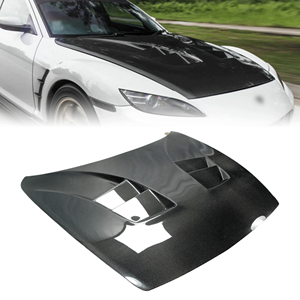 Capó de Motor con Ventilación Estilo RE para Mazda RX8 SE3P - Product Image 1