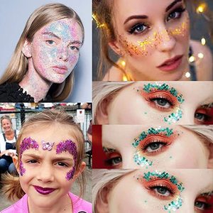 Vente chaude 10g Botter 30 Couleurs Or Paillettes Ensemble Laser Rose Or Vernis À <span class=keywords><strong>Ongles</strong></span> Hexagone Paillettes Maquillage Accessoires Sable Coulant - Product Image 4