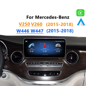 Pantalla dividida integrada para coche de 10,25 pulgadas 8G + 128G android13 para Mercedes Benz V Class v260 W446 W447 NTG5.0 2015-2018 - Product Image 4