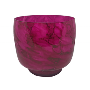 Customized Unique Collection Dark Pink Marbleized Fancy <b>Glass</b> High Quality Handmade Decorative Multi-purpose Large Candle <b>Globe</b> - Product Image 1