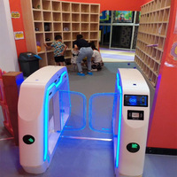 Barrière tourniquet pour balançoire de maternelle pour enfants, aire de jeux, parc, passage piétonnier, système de contrôle d'accès scolaire