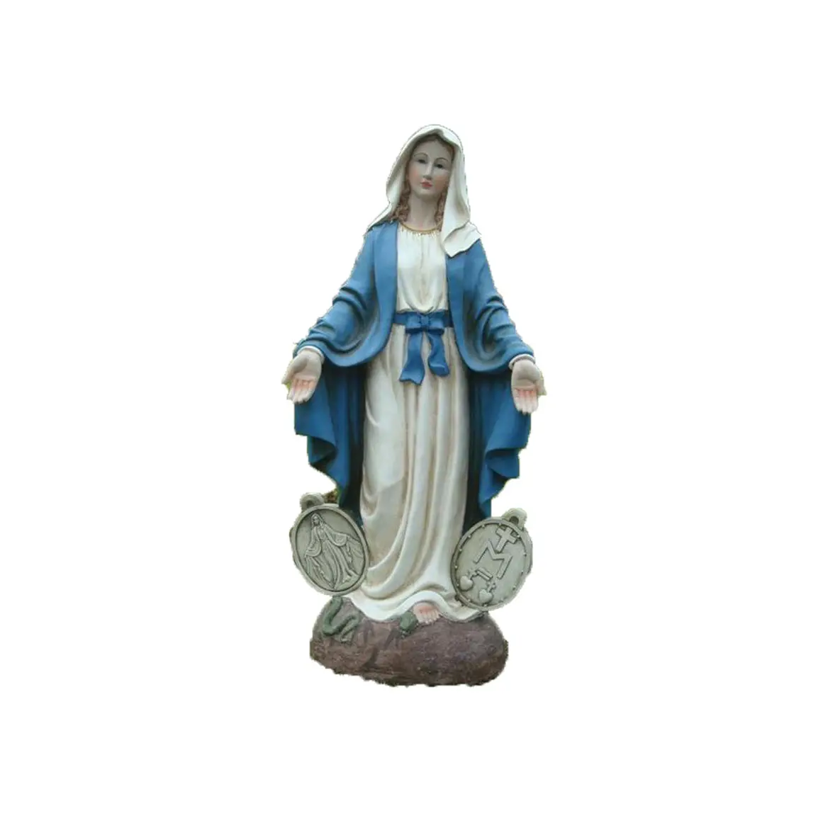 Custom Hars Standbeeld Mary Jezus Moeder Grote Standbeeld Custom Size Stijl Standbeeld Hars Schimmel Sculptuur Tuin Terras