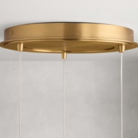 Lustre en verre craquelé soufflé à la main nordique moderne élégant lustre LED intégré pour la décoration de la maison salon salle à manger
