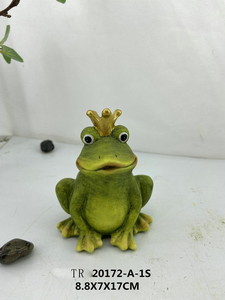 <span class=keywords><strong>Grenouille</strong></span> en résine avec prince héritier princesse artisanat Sculpture modèle usine jardin <span class=keywords><strong>grenouille</strong></span> étang Figurine maison décorative - Product Image 2