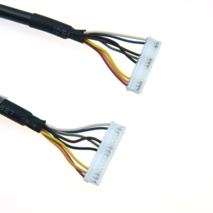 Câble de conversion LVDS personnalisé DF14 9 broches vers Molex 15 broches, adaptateur de câble de modèle croisé pour panneau de commande LCD industriel - Product Image 5