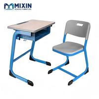 Organisateur de bureau pour étudiants, mobilier de classe, bureau pour l'école primaire avec personnalisation OEM, réglable en hauteur pour centre de formation