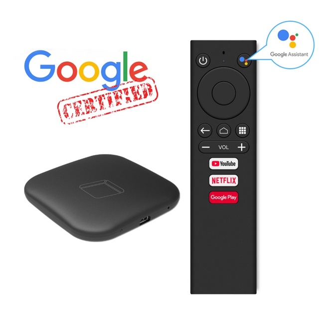 New Arrival Chormecase Google Tv Dongle 4k HAKOMINI Google Play Store Streaming Media Player