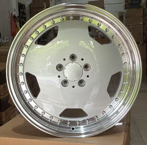 Cerchi in Lega Universali 5x112 66.6mm CB, 18-19 Pollici, Monoblocco a Profilo Ribassato per <span class=keywords><strong>Mercedes</strong></span> <span class=keywords><strong>W126</strong></span> W124 W210 W203 W140 R129 - Product Image 1