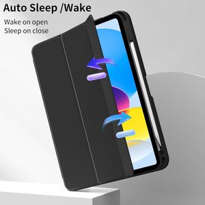 Suitable for iPad <b>11</b>, Air 7/6 case, <b>11</b>-<b>inch</b> 5 <b>tablet</b>, MINI 7/6, 19th generation 22/21 three-fold shockproof <b>tablet</b> cover - Product Image 3