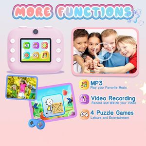 M8 48MP Dual-Objektiv Sofortbildkamera für Kinder, Mädchen und Jungen, Geschenk, Graffiti-Kreation, Lernspielzeug, unterstützt 32GB MP3-Musik - Product Image 2