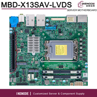 Carte mère embarquée Mini-ITX MBD-X13SAV-LVDS pour processeur Intel Core de 2e et 14e/13e/12e génération Core-i Q670E E300-13AD 521AD-TN2