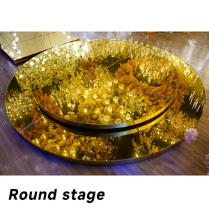 Hợp kim nhôm gương sân khấu vòng tròn hình vuông trang trí cho đám cưới và các sự kiện bên để hiển thị - Product Image 2