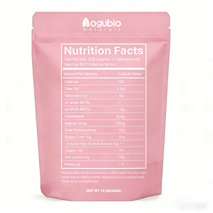 AOGUBIO fournit des poudres <span class=keywords><strong>de</strong></span> lait <span class=keywords><strong>de</strong></span> <span class=keywords><strong>coco</strong></span> naturelles sans OGM, solubles dans l'eau, en marque privée, mélange <span class=keywords><strong>de</strong></span> poudre <span class=keywords><strong>de</strong></span> fraise. - Product Image 2