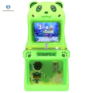 2026 Simpatico Modello Orso Doppio Divertimento Gioco di Tiro a Moneta Attrezzatura da Divertimento Paradiso della Terra di Mezzo per Bambini Inglese 220V - Product Image 2