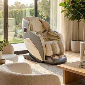 Fauteuil zéro gravité OYEAL de luxe en cuir PU avec logo personnalisé, fonction musicale, style moderne, relaxation corporelle, soins de santé - Product Image 3