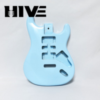HIVE Custom HSH Apply Sky Blue Paint ST Guitar Body Blank Unfinished Electric Guitar Barrel for Electric Guitar Accessories