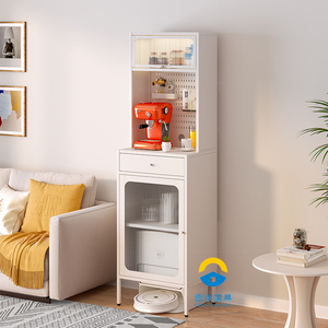 Không Gian Lớn Cà Phê Trạm Tủ Bàn Cà Phê Thanh Kệ Đứng Tủ Với Ẩn Robot Hút Chân Không Quét Cho Nhà Bếp Phòng Khách - Product Image 1