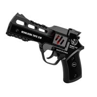 Pistola de Juguete de Aleación, Modelo de Revólver, Pistola de Juguete que Dispara