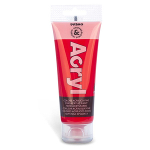 PRIMO - Tubo Acrilico 75ML Rosso Vermiglione - Product Image 1