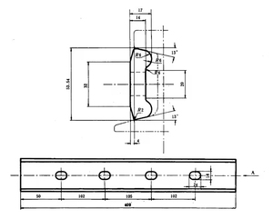 Ad alte prestazioni 30kg di ferro in acciaio fermaglio di fissaggio binario in acciaio leggero chiusure guida TB Standard parti ferroviarie accessori - Product Image 6
