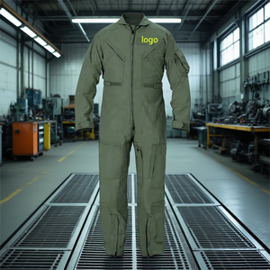 Kerousi ZF <span class=keywords><strong>Airline</strong></span> Worker Vêtements de sécurité pour pilote d'aviation Uniforme de combinaison de vol comprenant un pantalon et une chemise - Product Image 4