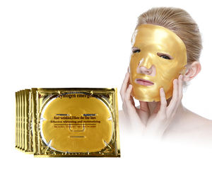 OEM masker wajah multifungsi kolagen kristal organik, masker wajah pelembap Korea 24k Kecantikan emas - Product Image 5
