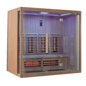 Sauna a infrarossi a spettro completo acquista sauna a infrarossi lontano 4 persone grande sauna a infrarossi