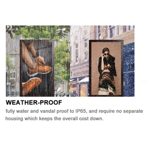 Affichage numérique pour menu <span class=keywords><strong>de</strong></span> restaurants drive-thru, kiosque extérieur debout, étanche, écran tactile pour commande, écran LCD, publicité - Product Image 5