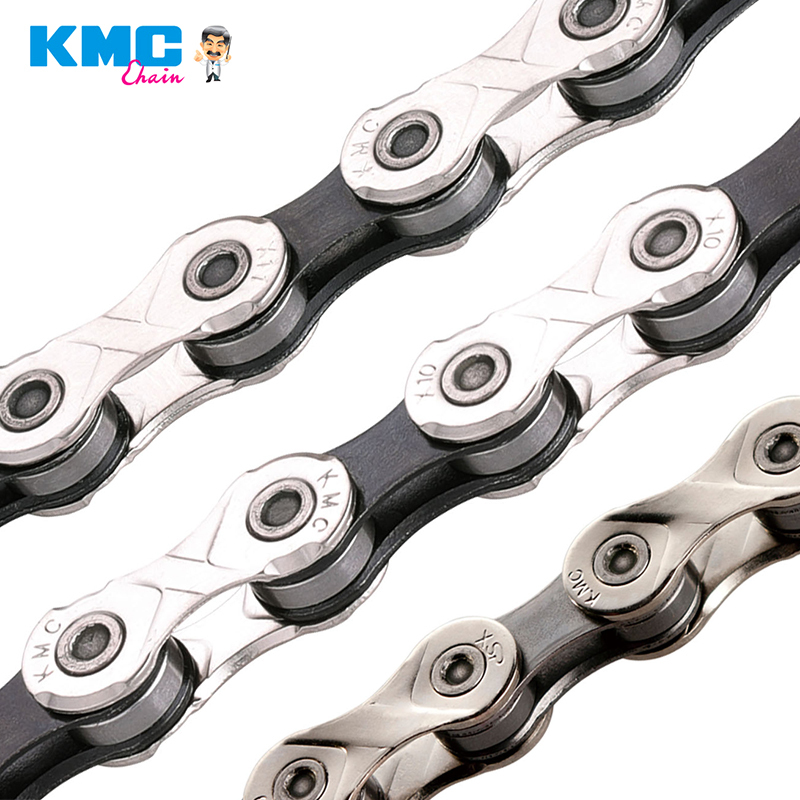 KMC велосипед MTB велосипед кассета X8 X9 X10 X11 X12 116/118 звеньев алюминиевая велосипедная цепь