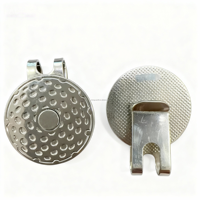 Accessoires de golf en gros : Clip de chapeau de golf léger et durable en acier inoxydable et alliage de zinc avec marqueur de balle magnétique – Idéal comme cadeau