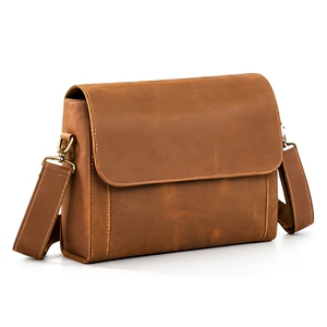 Luxury Handmade Real Leather Durable <b>Small</b> Messenger <b>Bag</b> Crossbody Shoulder Satchel <b>Laptop</b> Office Work Travel Sport Outdoor - Product Image 6