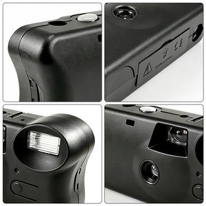 Hot Single Use <b>Camera</b> Portable Assorted Colors Custom Logo Stickers UV Printing Gifts <b>Camera</b> with <b>Flash</b> for Outdoor - Product Image 4