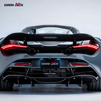 Kit carrosserie en fibre de carbone sèche préimprégnée de style OEM, diffuseur arrière pour McLaren 720S