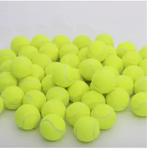 Palline da Tennis da allenamento a pressione Standard da 3 confezioni, altamente elasticità, più resistenti, buone per la palla da allenamento per principianti