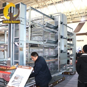 Jinmuren H tipi 4 katmanlı tavuk hayvan kafesi - Product Image 3