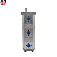 Fabricant de pompes à engrenages Triple Zhengquan CBN en stock pompe de transfert d'huile haute pression hydraulique à arbre clé cannelé/plat/court