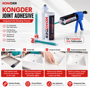 Adhesivo de Porcelana para Piedra Sinterizada de 250 ml, para Unir Superficies sin Juntas, Dekton, <span class=keywords><strong>Neolith</strong></span>, Laminam, Lapitec - Product Image 1