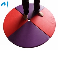 Grand tapis de gymnastique de danse de poteau pliant de 1500mm Tapis de sol de danse de protection contre les collisions
