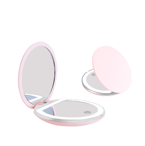 <span class=keywords><strong>Espejo</strong></span> de Maquillaje de Viaje <span class=keywords><strong>con</strong></span> <span class=keywords><strong>Luz</strong></span> <span class=keywords><strong>LED</strong></span>, <span class=keywords><strong>Espejo</strong></span> Redondo <span class=keywords><strong>Pequeño</strong></span> Recargable, Plegable, Portátil, Mini <span class=keywords><strong>Espejo</strong></span> Cosmético de Bolsillo - Product Image 5