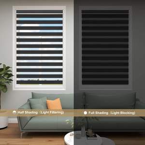 Persianas Zebra Personalizadas, Diseño Vertical Moderno, Persianas Inteligentes Ecológicas, Persianas Decorativas para Ventanas, Persiana Enrollable Zebra de Capas - Product Image 5