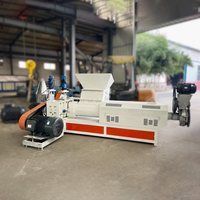 Ligne de granulation à vis simple personnalisée pour le recyclage du coton perlé et les déchets EPE