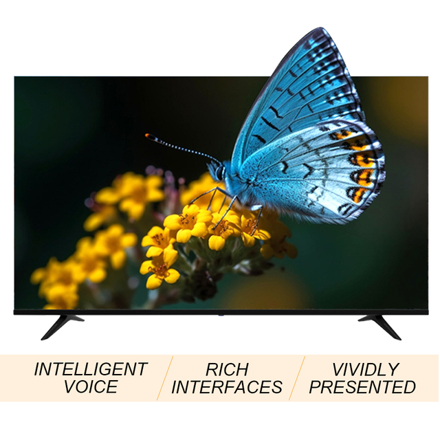 50 Inch Customize Google TV , QLED 4K UHD High Color Gamut Smart TV, Ultra Narrow Bezel & Dolby Audio for Home Youtube