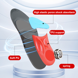 Support de voûte plantaire <span class=keywords><strong>à</strong></span> pied plat Semelles orthopédiques de sport Baseball Running Spring Loaded Shoe Inserts Semelles - Product Image 5