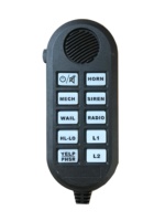 Sirène électronique étanche pour voiture, vente en gros, haute qualité, 100W, amplificateur d'alarme d'urgence professionnel